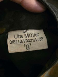 1997 Vintage German Army Flecktarn Field Cap