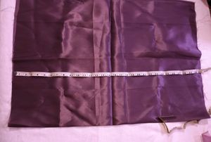 Net Blouse Piece With Satin Lining