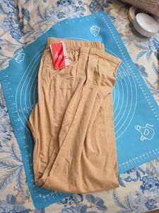 Comfortable Beige Ethnic Pants