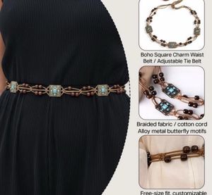 Boho Beaded Waist Belt