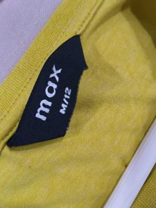 Yellow MAX T-shirt