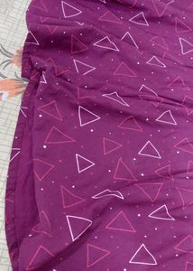 mehrun midi dress with Triangle Print