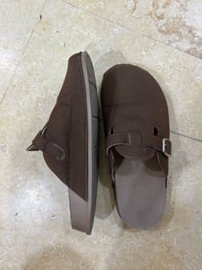 Comfortable Brown birkenstock Clogs for Women