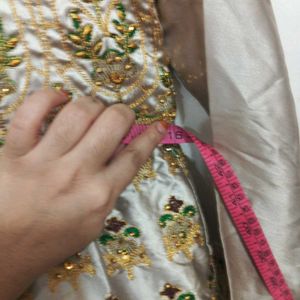 Elegant Embroidered Ethnic Gown