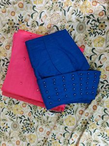Saree With Readymade Blouse