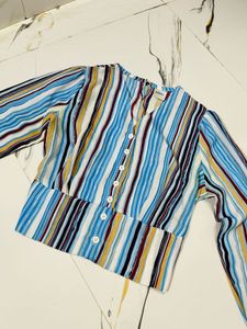 Striped Long Sleeve Top