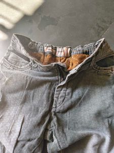 Gray Corduroy Pants