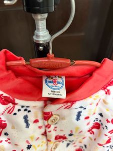 Cute Dog Print Baby Jacket