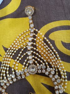 Kundan And Pearl Bracelet