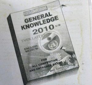 2010 Competitive exam preparation book GK