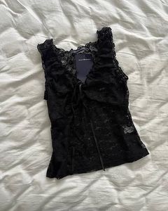 Brandy Melville Vintage Black Lace Cami