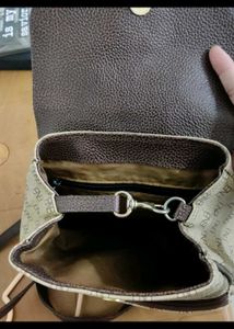 Vintage Inspired , leather bagpack