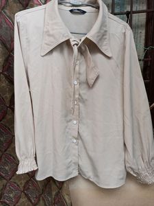 Nude Color Formal Shirt