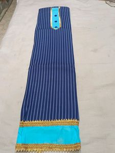 Girlish Suit With Contrast Duptta