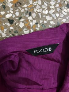 Stylish Sleeveless Purple Wrap Dress