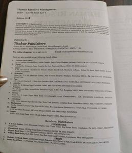 Human Resource Management Book