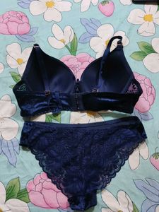 Luxury Velvet Bra &amp; Panty Set