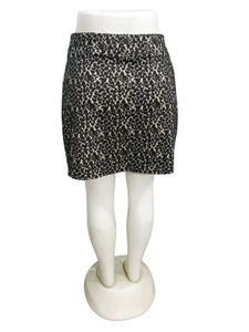 Leopard Print Short Skirts Free Size Fit To 32-38