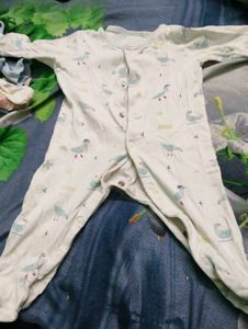 Adorable Baby Girl's Sleepsuit