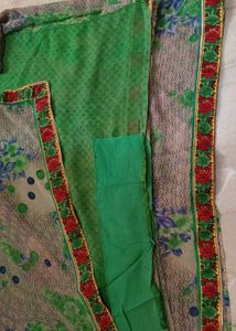 Floral Print Saree