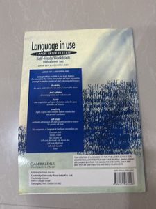 English self study workbook by Cambridge universe