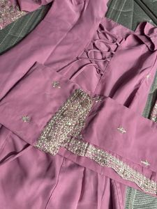 Beautiful Pink Embellished Lehenga