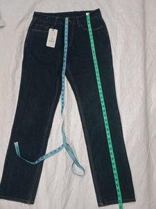 Dark Blue Denim Jeans