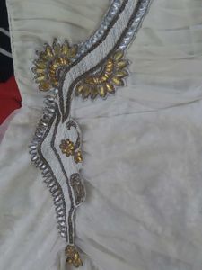 Net White Gown