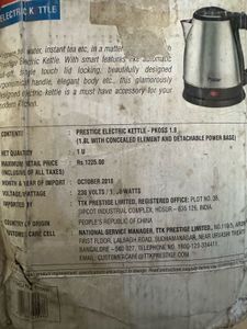 Prestige Kettle Unused 1.8litre