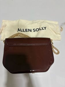 Allen Solly Patent Crossbody Bag