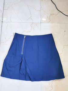Blue skirt