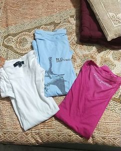 Combo #5 - Nobero blue 💙 & White Top