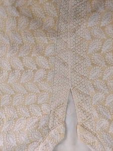 Elegant Yellow Embroidered Kurta