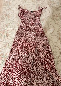 UK shein, Leopard Print Maxi Dress
