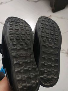 kid's Black Patent Leather Loafers