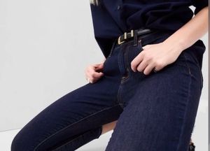 Skinny Mid Rise Stretchable Jeans By NEXT Ink Blue