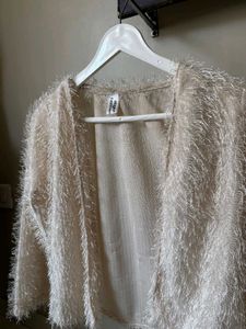 Shaggy Knit Cardigan