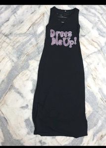 🕷️Black 'Dress Me Up' Midi dres