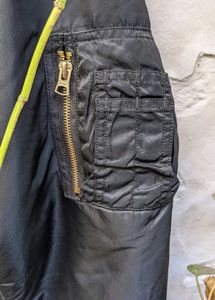 alpha industries Black Bomber jacket 🧥