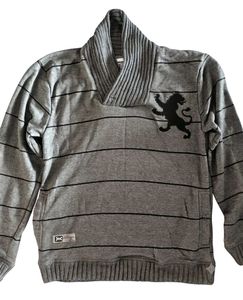 Killer Shawl-Collar Cotton Pullover / Sweater