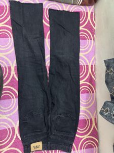 Classic Dark Wash Denim Jeans