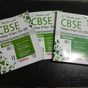 3 Subjects Class 12 CBSE Solved Q Papers 2014-24