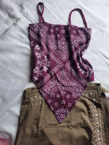 Bandana Halter Top