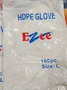 3 Packet Of Transparent Gloves