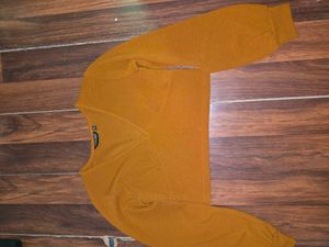 Mustard Yellow Cropped top and pants
