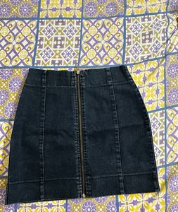 Denim Mini Skirt