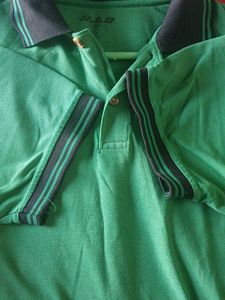 Men's Green Polo T-Shirt