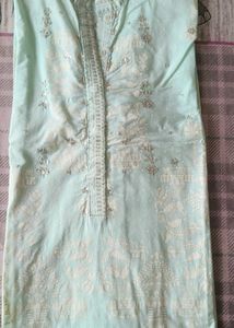 ice blue Kurta