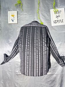 Men's Striped Long Sleeve Shirt