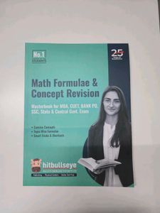 Math Formulae & Concept Revision Book (New)